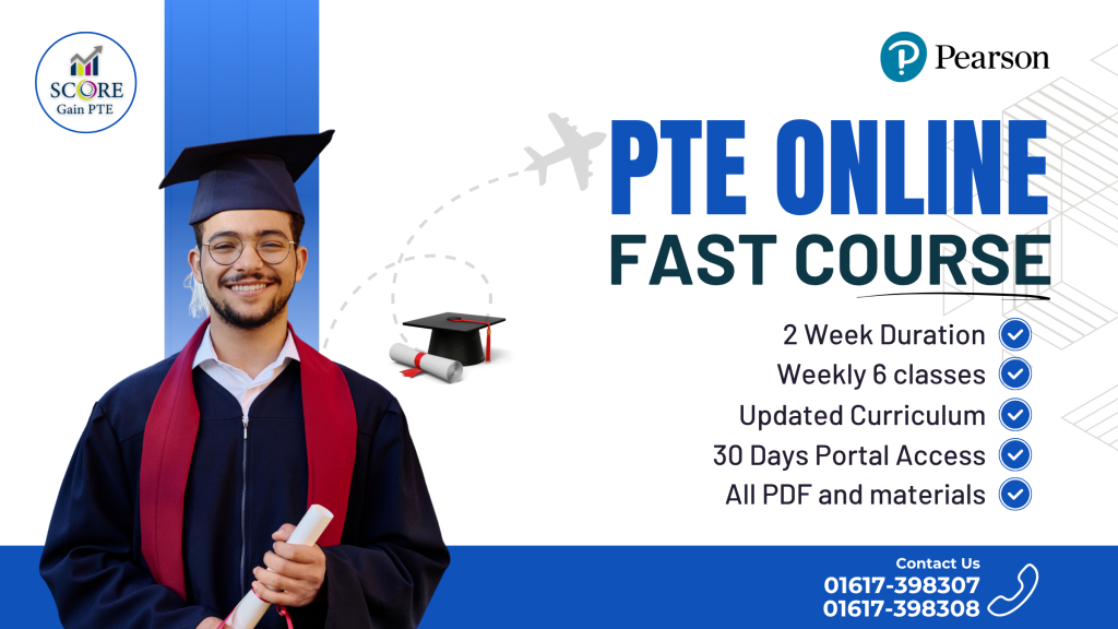 PTE ONLINE FAST COURSE